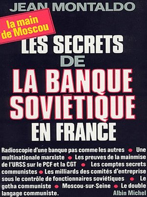cover image of Les Secrets de la banque soviétique en France